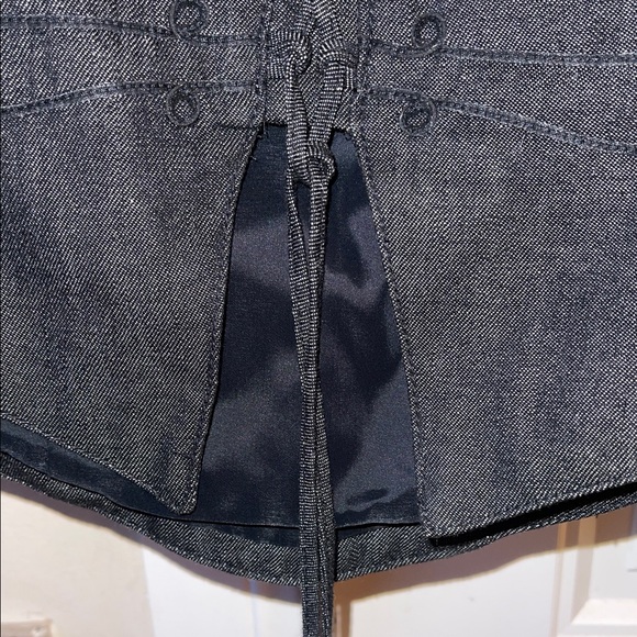 Chic Black Bodysuit Corset Top - Picture 5 of 6